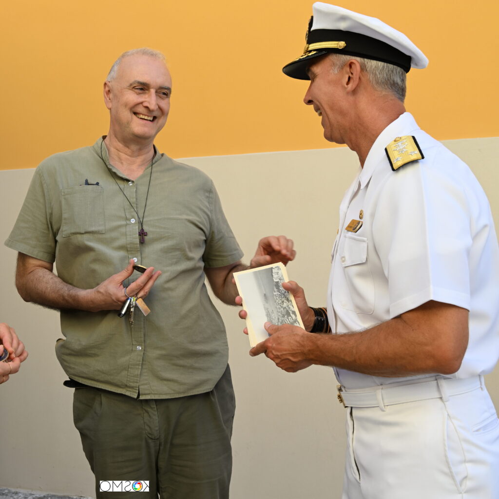 Visita dell’ammiraglio Jeffrey T. Anderson al Santuario
