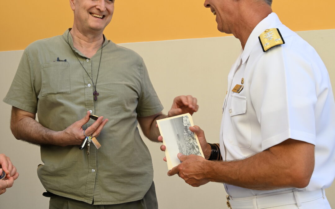 Visita dell’ammiraglio Jeffrey T. Anderson al Santuario