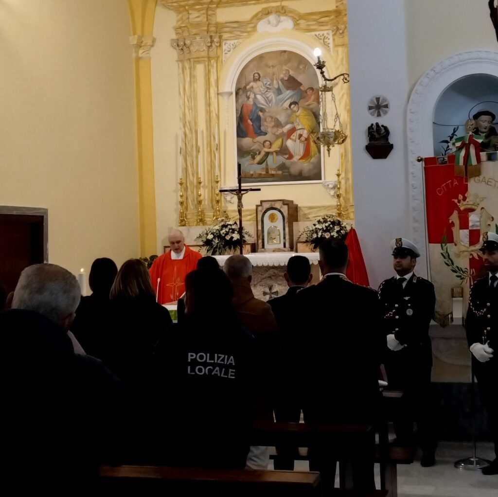 La Polizia Locale di Gaeta celebra San Sebastiano al Santuario della SS. Trinità