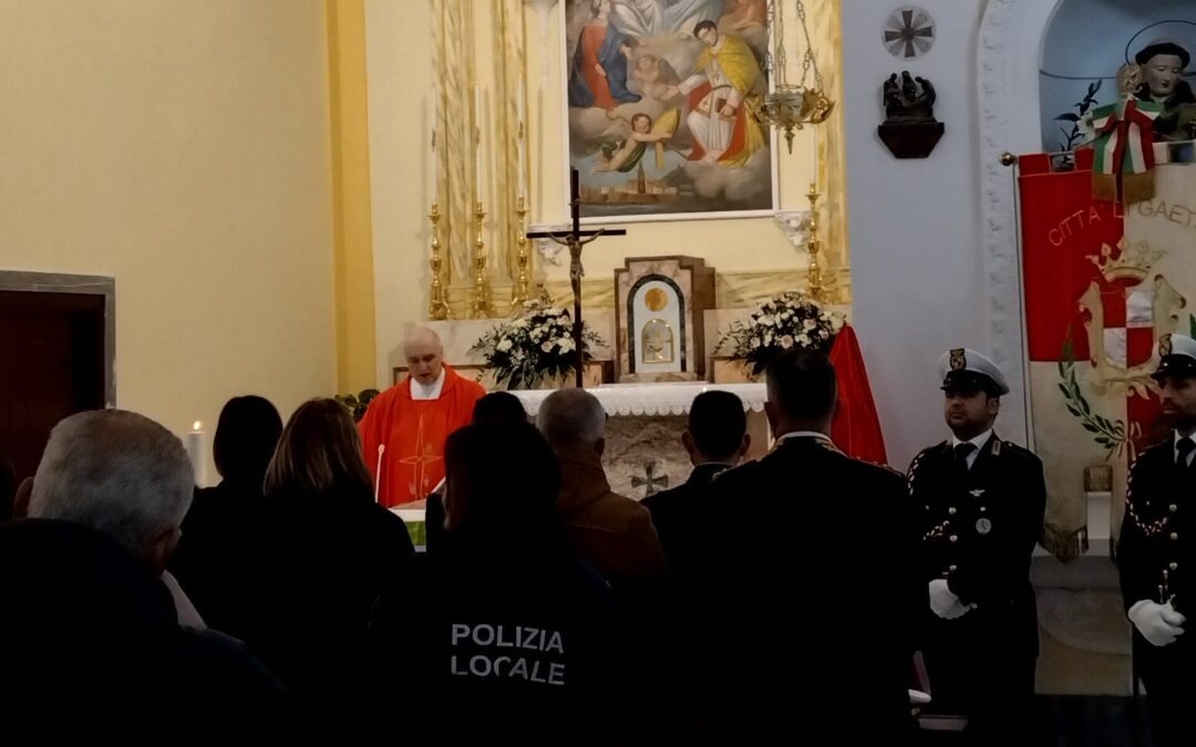 La Polizia Locale di Gaeta celebra San Sebastiano al Santuario della SS. Trinità